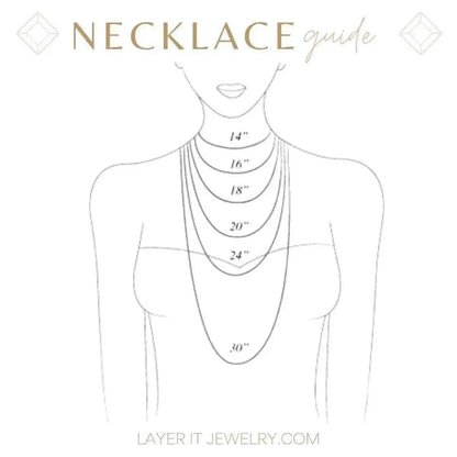 Adjustable White Opal Necklace - Layer It Jewelry