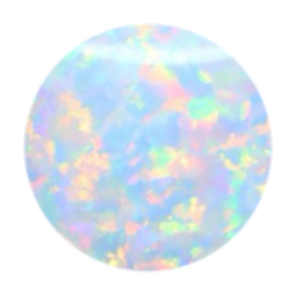 white opal swatch