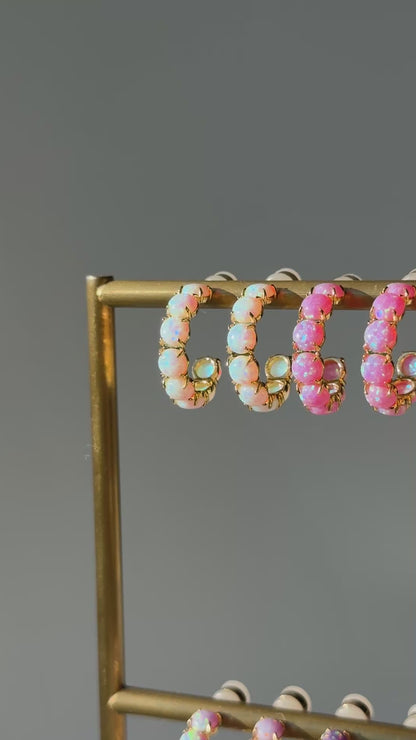 The Opal Hoops
